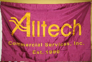 Alltech Flag using Applique