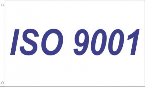 S62 ISO 9001 Flag | ISO Flags | Flag-Works Over America