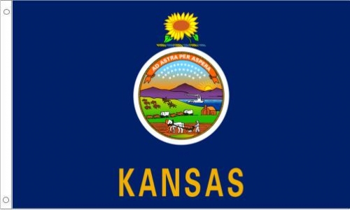 Kansas State Flag, Nylon