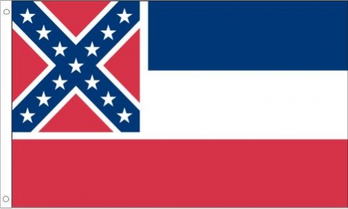 Mississippi flags - Flag-Works Over America - Call 800-580-0009