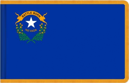 Indoor Nevada State Flag, Nylon