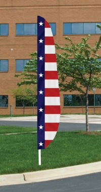 Stars & Stripes II Nylon Blade Feather Flag