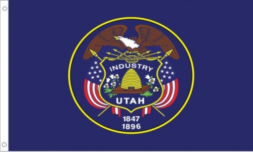 Utah State Flag, Polyester