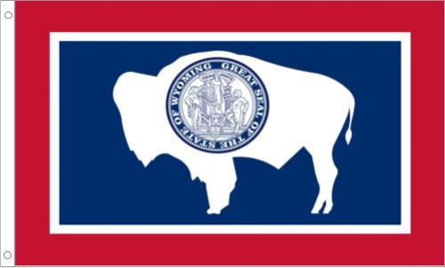 Wyoming State Flag, Nylon